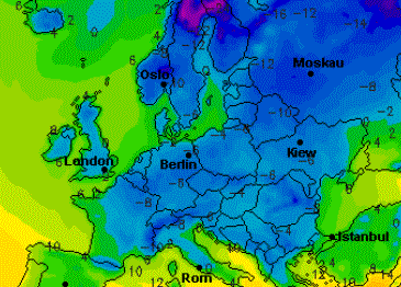 Winter across Europe