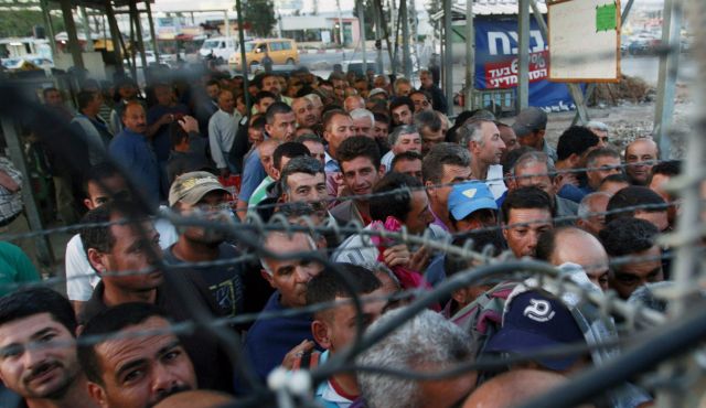 West bank checkpoint
