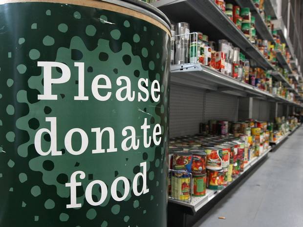 Click to enlarge UK food bank