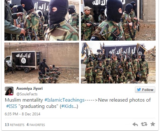 isis training kids