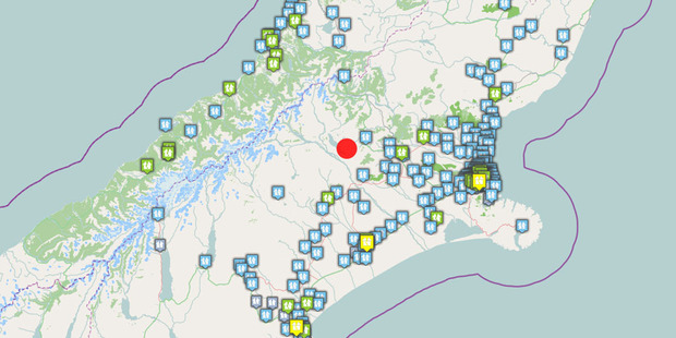 Methven earthquakes hits New Zealand