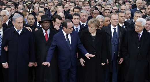 charlie hebdo political leaders