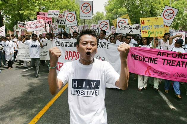 Gilead Sciences protests