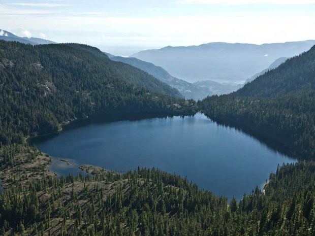 Capes Lake, Vancouver Island