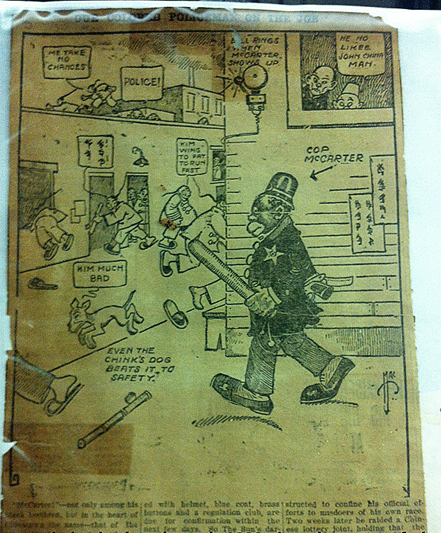 SDPD racist cartoon Full