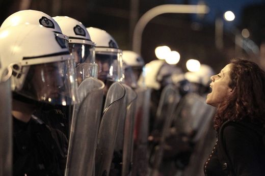 Greek riot 2012