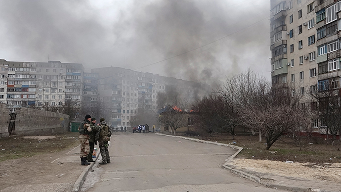Ukrainian servicemen