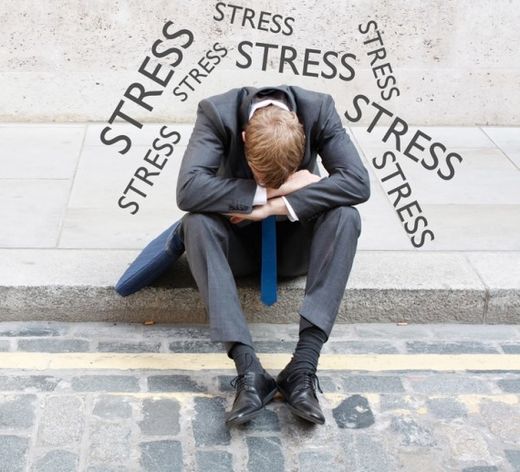 Stressed Manager