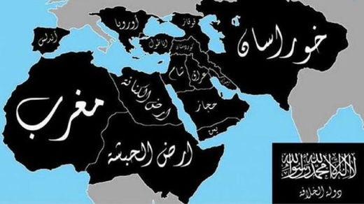 ISIS map