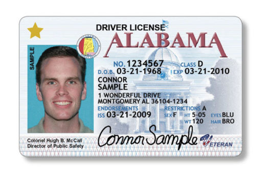 Click to enlarge REAL-ID Card
