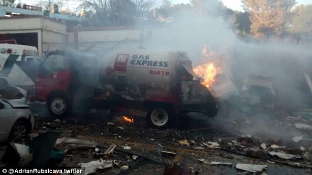 Click to enlarge Maternity hospital gas explosion