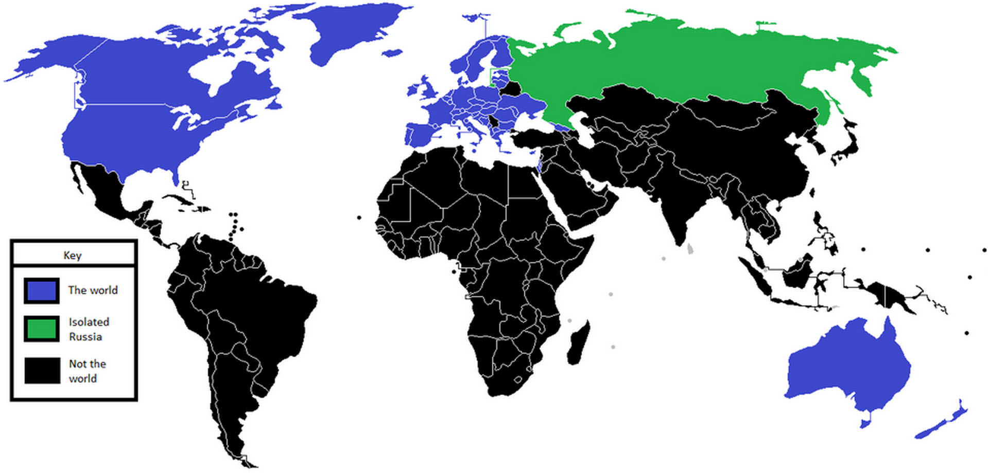russia isolated