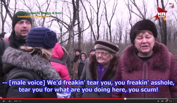 Uglegorsk civilians