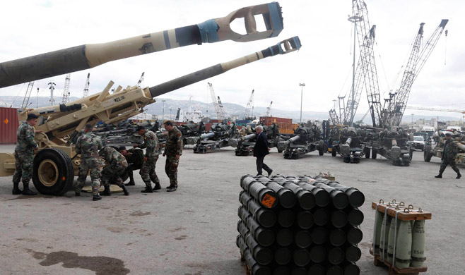 military weapons