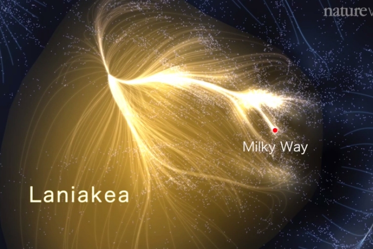 Lanikea map