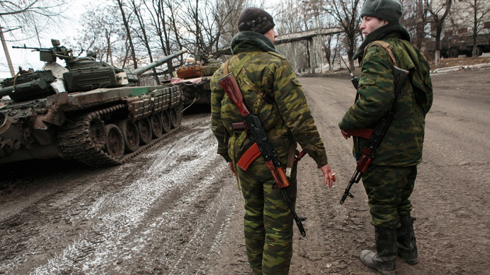 Click to enlarge Donbass militia
