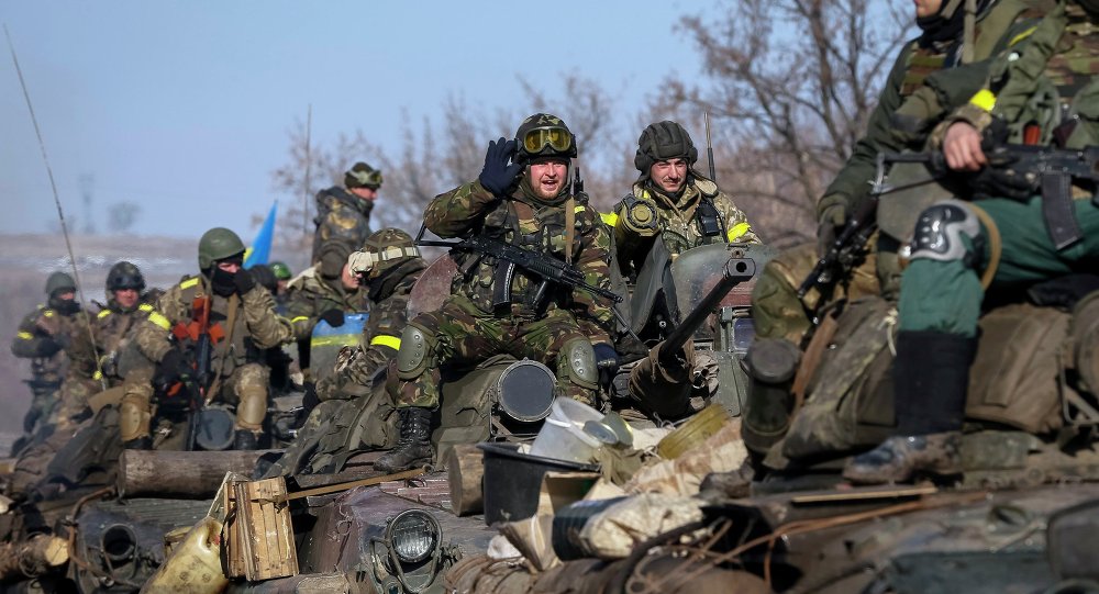 ukraine troops