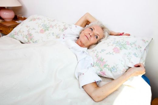 sleeping adult