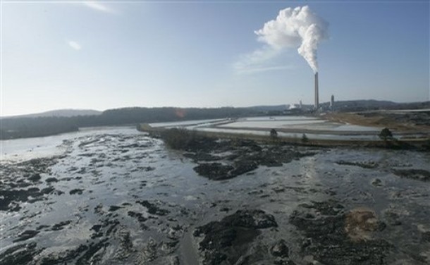 toxic ash spill