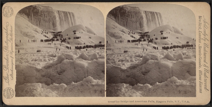 Click to enlarge Niagara falls frozen