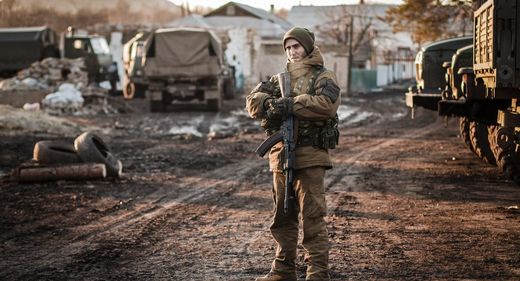 soldier Debaltseve