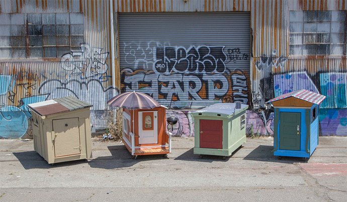 tiny homes - homeless homes project