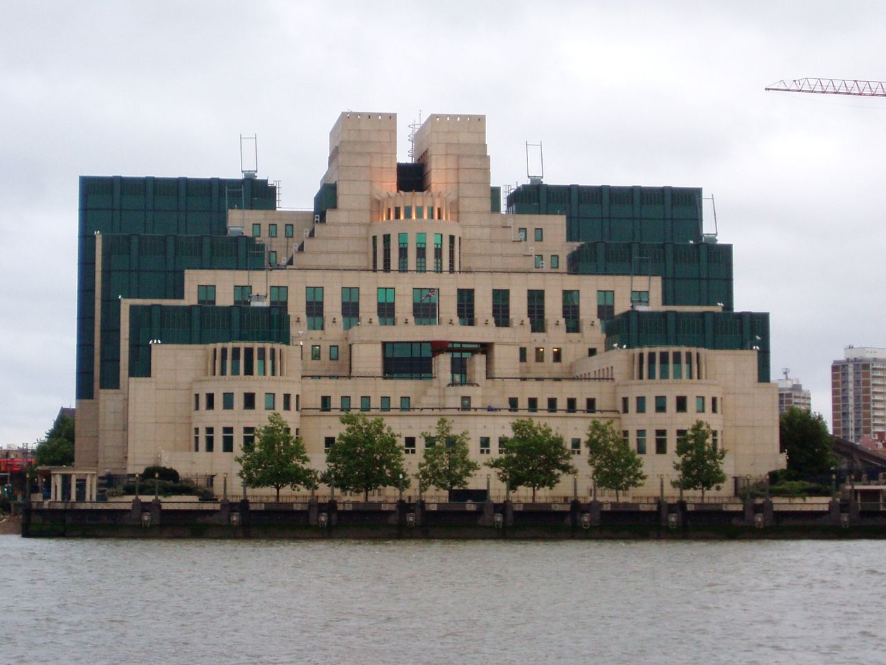 Click to enlarge MI6 building