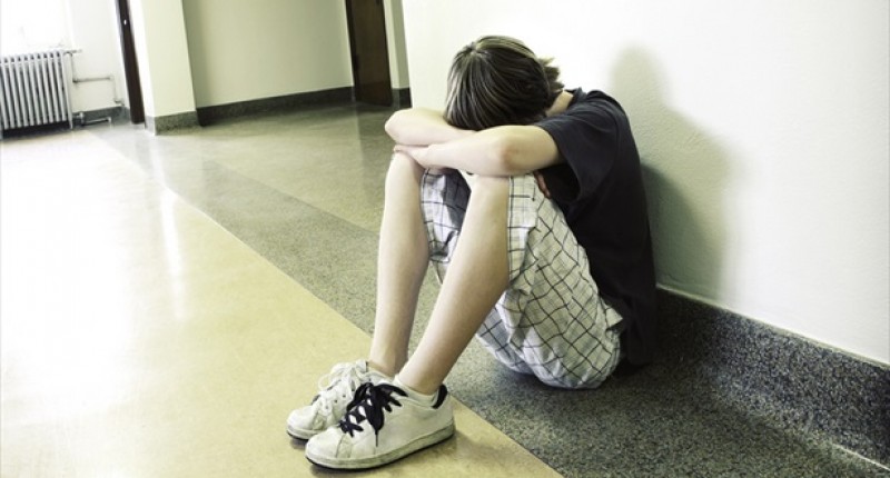 Depressed Teenage Boy