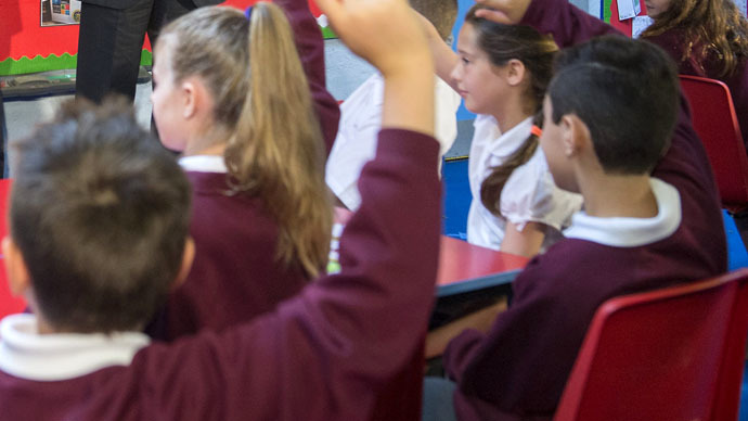 Kids in school