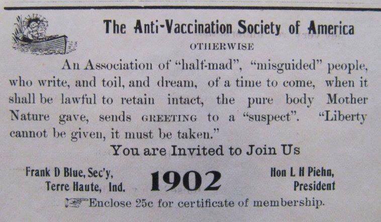 anti vaccination league 
