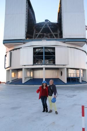 Click to enlarge ESO's Very Large Telescope