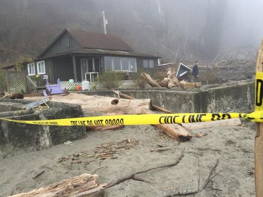 whidbey island landslide