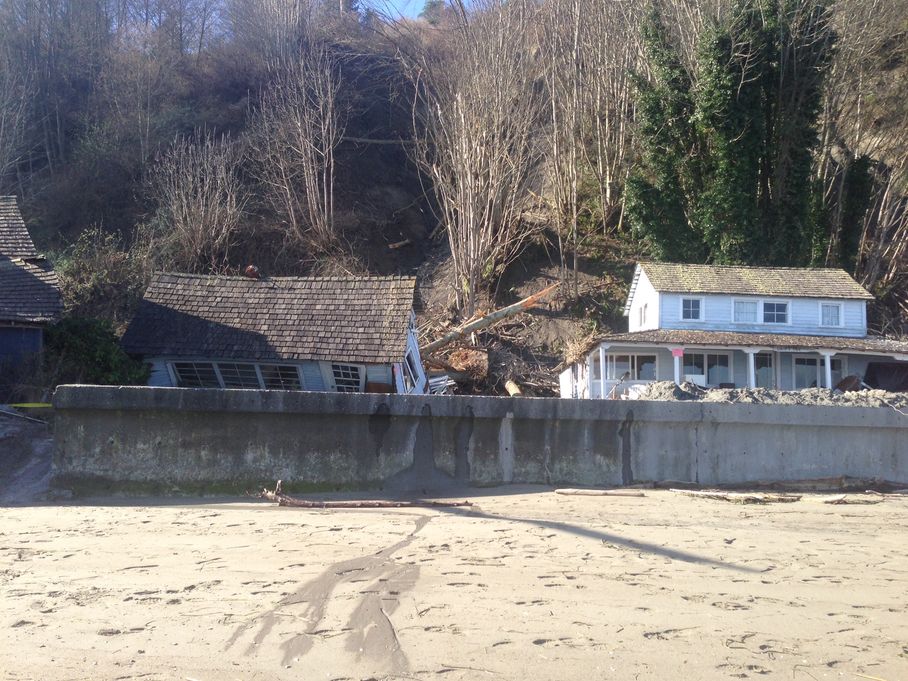 whidbey island landslide