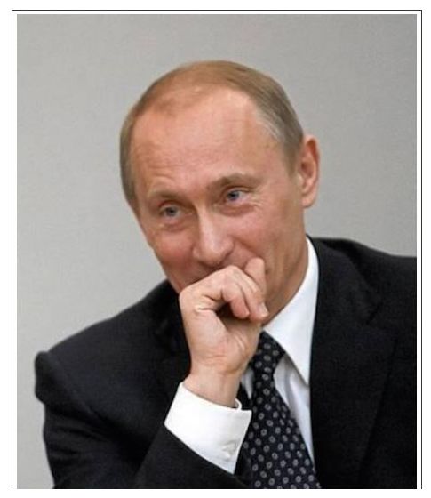 Click to enlarge Putin Giggling
