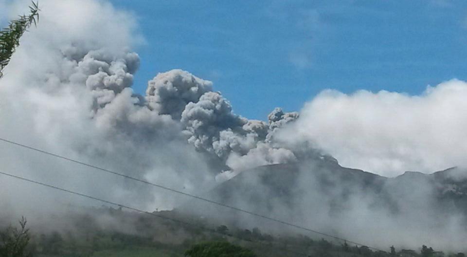 Turrialba volcano