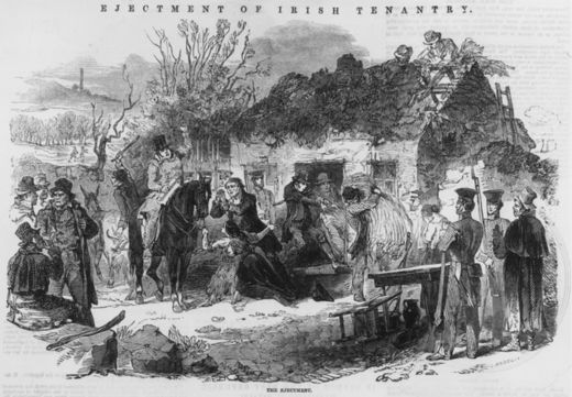 A Family Evicted During the 'Great Famine'