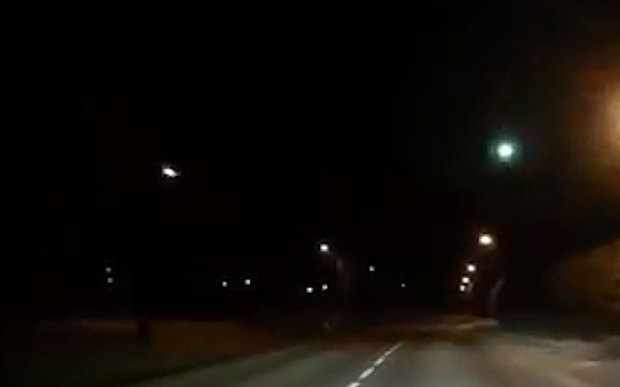 Switzerland fireball