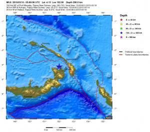 papua new guinea earthquake