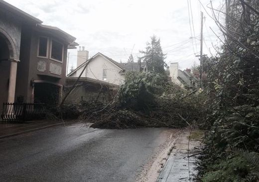 landslide portland oregon