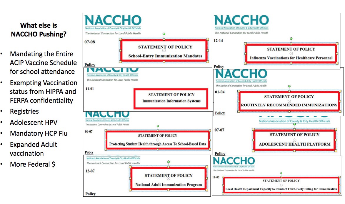 naccho statement of policy