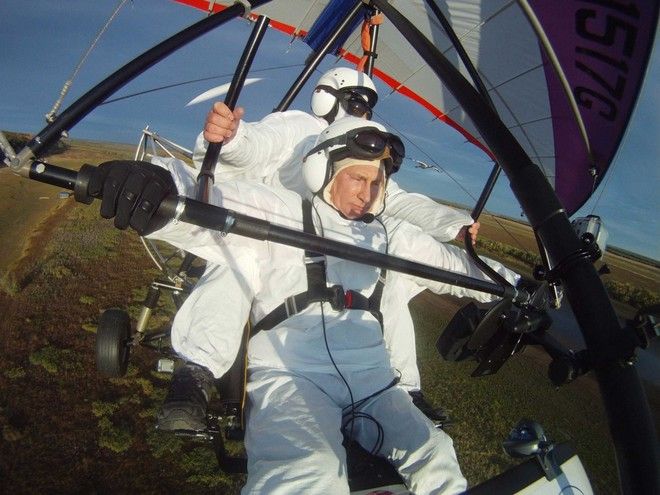 putin flying