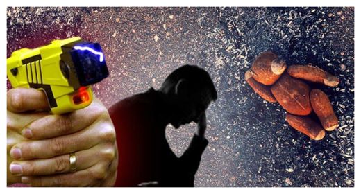 Click to enlarge Father Tasered