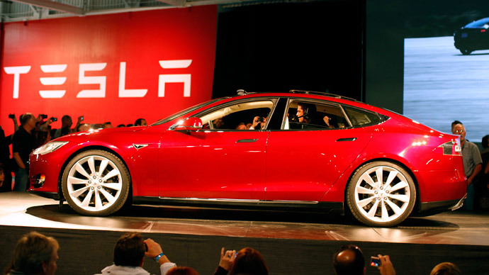 Tesla car