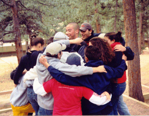 Click to enlarge group hug