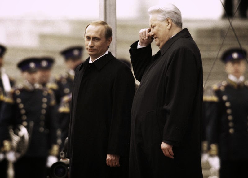 Click to enlarge putin yeltsin