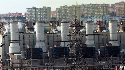 A general view of Ambarli power station in Istanbul