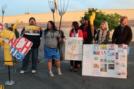 California water protest Nestle