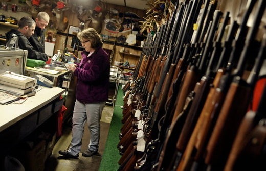 Click to enlarge gun sales