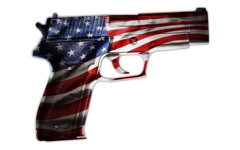 Click to enlarge flag gun
