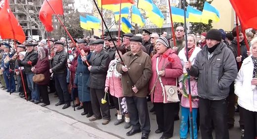 Ukraine rally protest war